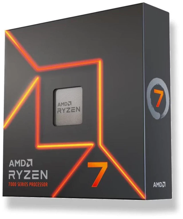 Main image of AMD Ryzen 7 7700X 100-100000591WOF Desktop Processor - 8 Cores - 4.5 GHz Base Base Frequency - 32 MB L3 Cache - AM5 Socket