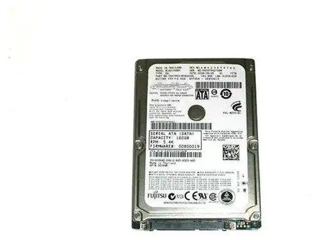 Main image of Dell G394R (Fujitsu MJA2160BH) 2.5 inches Internal SATA Hard Drive - 160 GB - 5.4K RPM - 9.5 Millimeter - 3 GB/s