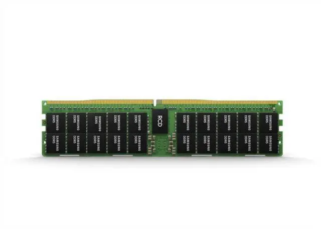 Main image of Samsung M321R8GA0EB0-CWMXH 64 GB Memory Module - 2Rx4 DDR5 5600MHz - 1.1Voltage - 288-pin - CL46 ECC RDIMM