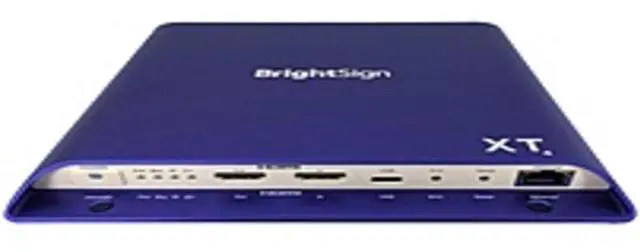 Main image of BrightSign XT4 XT1144 Expanded I / O Player - Blue - 4K HD Digital - H.265