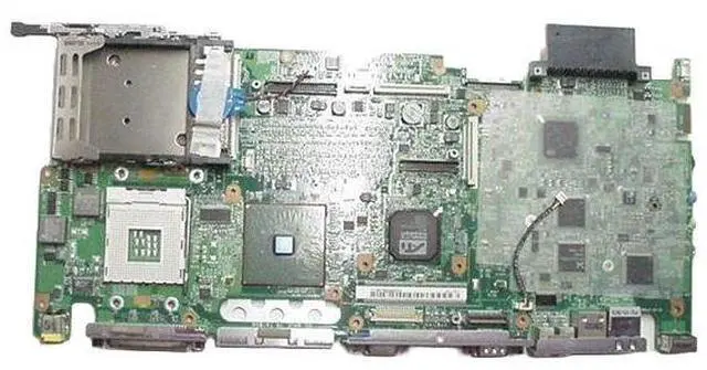 Main image of Dell 7W756 Laptop Motherboard - Intel mPGA478B Socket - Single Slot DDR1 Compatible - Integrated Intel Graphics