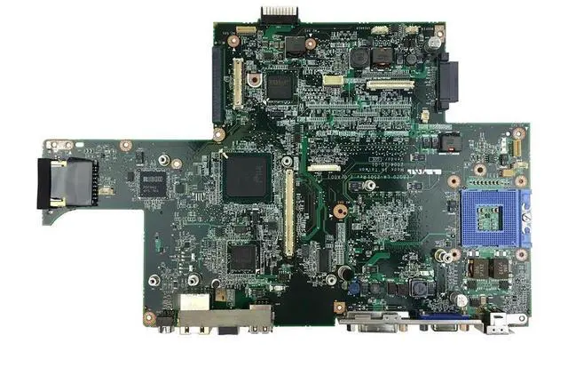 Main image of Dell Inspiron 9200 F7372 Laptop Motherboard - Intel Socket FC-Pages 479 - Chipset 855PM - ATI Mobility Radeon 7900 128 MB GPU - Two-slot DDR1 SO-DIMM - Compatible Up To 2 GB