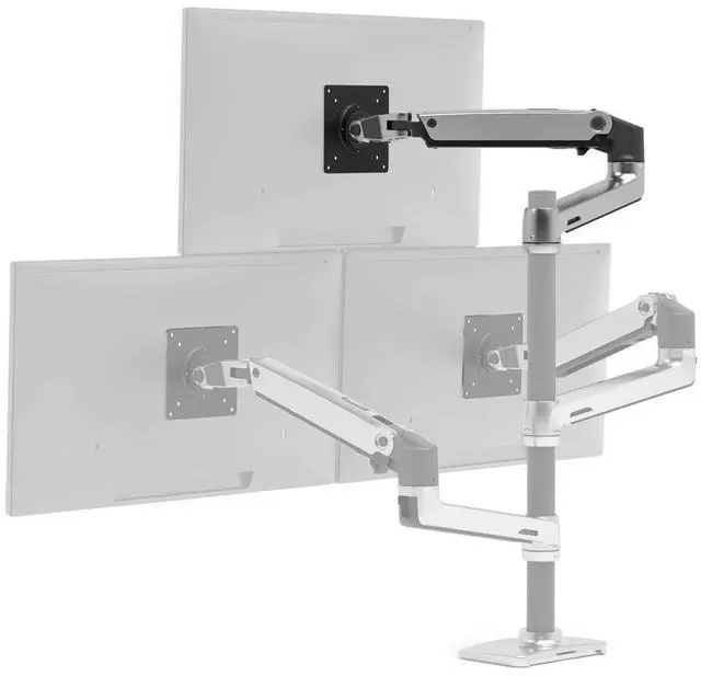 Alt view image 8 of 8 - LX ARM, EXTENSION AND COLLAR KIT, BRIGHT WHITE, GRAY ACCENTS