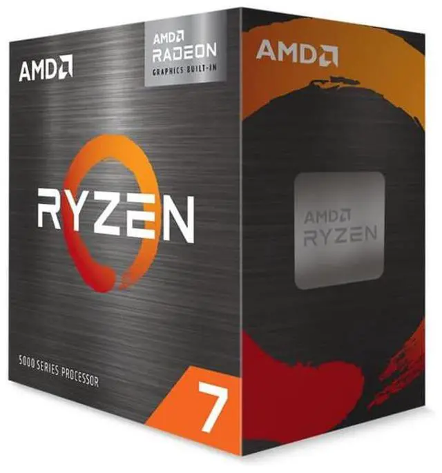 Alt view image 2 of 2 - AMD Ryzen 7 5700G - Ryzen 7 5000 G-Series Cezanne (Zen 3) 8-Core 3.8 GHz Socket AM4 65W AMD Radeon Graphics Desktop Processor - 100-100000263BOX