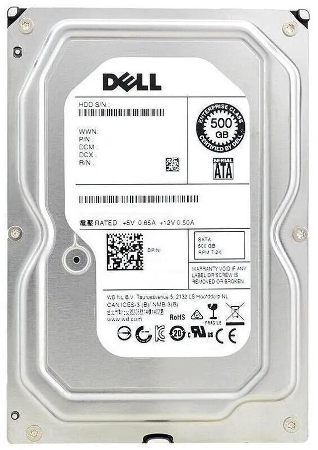 Main image of Dell GM0J4 (Seagate ST500LM012) 500 GB Internal Hard Disk Drive - SATA - 2.5 Inches - 8 MB Cache - 3 Gbps