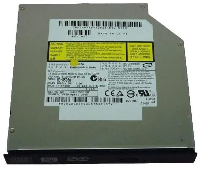 Main image of Dell M6788 Internal Optical Drive - Slimline IDE - 8x CD / DVD-RW