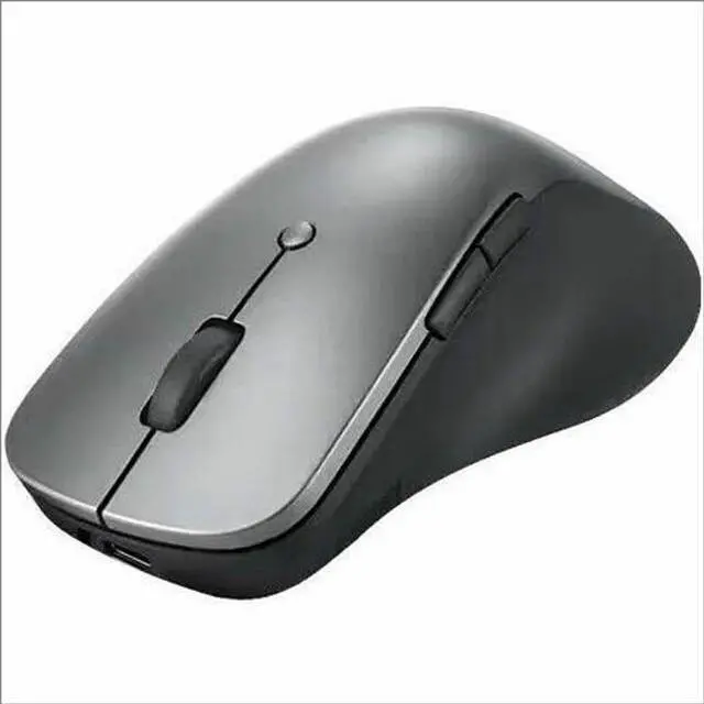 Main image of Lenovo 4Y51J62544 Professional Bluetooth Rechargeable Full-size Optical Scroll Mouse - Storm Gray - 6-button - Ergonomic Design