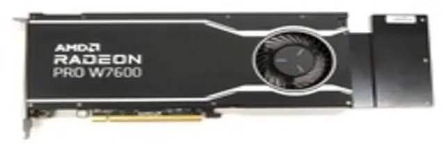 Main image of Dell AMD Radeon W7600 8GB GDDR6 PCI-e 4.0 X16 Graphics Card - Output: 4x DisplayPort