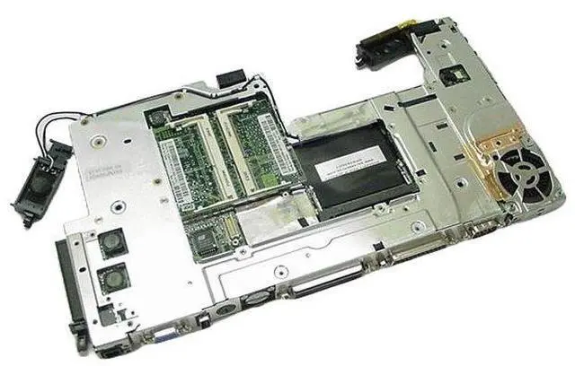 Main image of Dell 7D845 Laptop Motherboard - Intel MPGA479M Socket - Intel 830M Chipset - 2-slot SO-DIMM Compatible - ATI Mobility Radeon M6P 16 MB Graphics