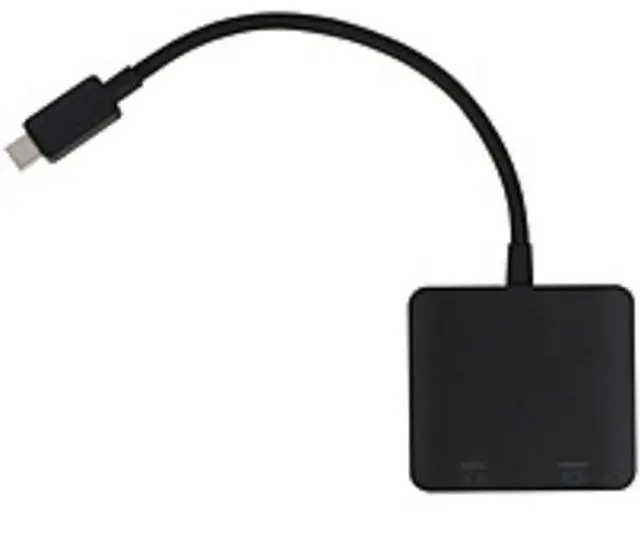 Main image of VisionTek USB-C to HDMI x2 Adapter - 1 x Type C Male USB - 2 x HDMI Female Digital Audio/Video - 3840 x 2160 Supported