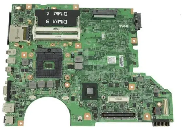 Main image of Dell D1VN4 Latitude E5410 Laptop Motherboard - Intel Socket FC-PGA988 - Chipset HM77/QM77 Express - Integrated Graphics - 2-slot DDR3 SO-DIMM Compatible