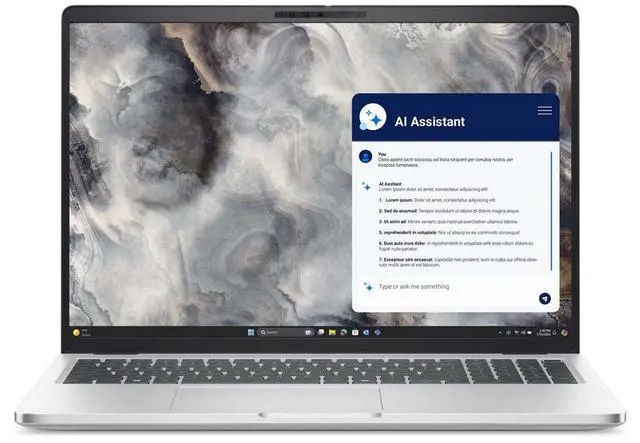 Alt view image 8 of 8 - Dell Inspiron 16 Business Laptop, 16" FHD+ Display, Intel Core i7-1255U, 16GB RAM, 2TB SSD, Webcam, Fingerprint Reader, Backlit Keyboard, Wi-Fi 6, Windows 11 Pro