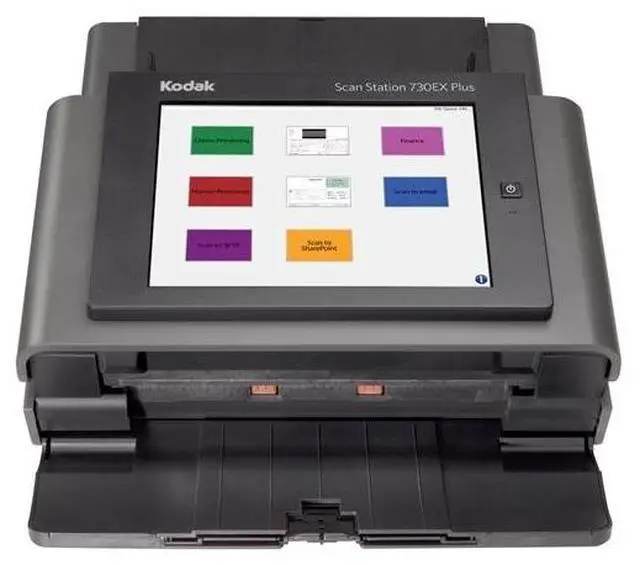 Main image of Kodak Scan Station 730 EX Plus 1060094 Document Scanner - 600 dpi - Desktop - Gigabit LAN - Automatic Document Feeder