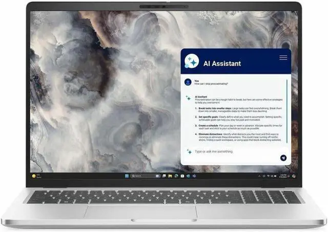 Alt view image 8 of 8 - Dell Inspiron 5000 Series 5620 Laptop, 16" FHD+ Display, Intel Core i7-1255U, 64GB RAM, 1TB SSD, Webcam, Fingerprint Reader, Backlit Keyboard, Wi-Fi 6, Windows 11 Home