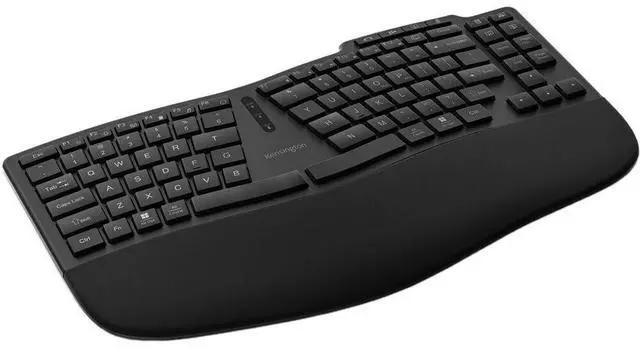Main image of Kensington K75491US Pro Fit Ergo KB675 EQ TKL Wireless Keyboard - Black - Rechargeable - USB Receiver - Windows, macOS, Chrome OS Compatible