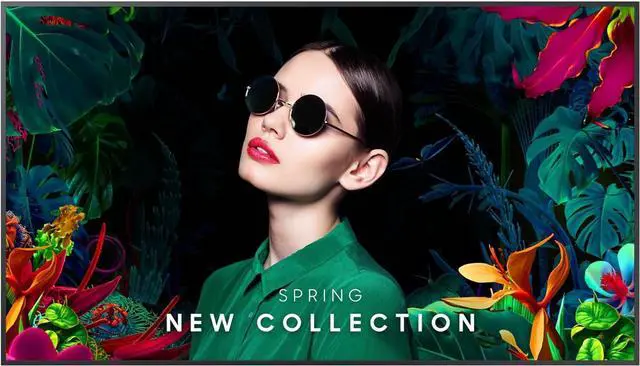 Alt view image 8 of 8 - Samsung QM43C QMC Series - 43" Class (42.5" viewable) LED-backlit LCD display - 4K - for digital signage