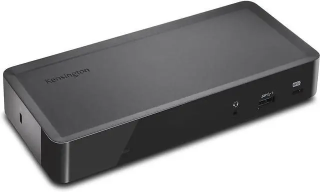 Alt view image 10 of 10 - Kensington Black 38240 SD4700P USB-C & USB 3.0 5Gbps Dual 2K Docking Station w/ 135W Adapter - DP & HDMI - Win/Mac (TAA)