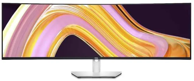 Alt view image 14 of 14 - Dell UltraSharp U4924DW 49" Dual Quad HD (DQHD) Curved Screen Edge WLED LCD Monitor - 32:9,Black