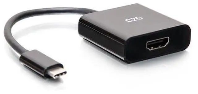 Alt view image 9 of 9 - C2G 4K USB C to HDMI Adapter C2G54459