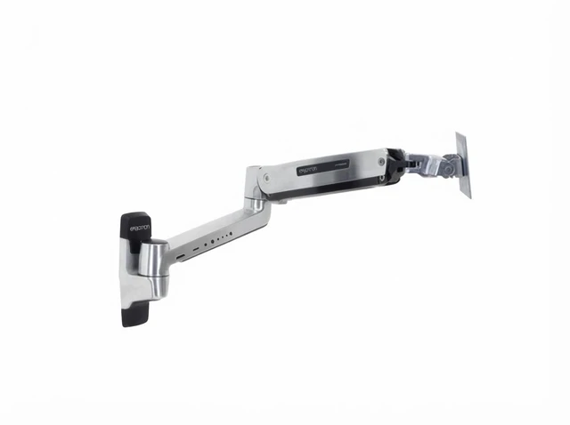 Main image of Ergotron 45-383-026 Monitor Mounting Arm - Polished Aluminum - Height Adjustable - 46 Inches Screen Support - 30 lb. Load Capacity - 75 x 75, 100 x 100, 200 x 100, 200 x 200, 400 x 200, 400 x 300, 400