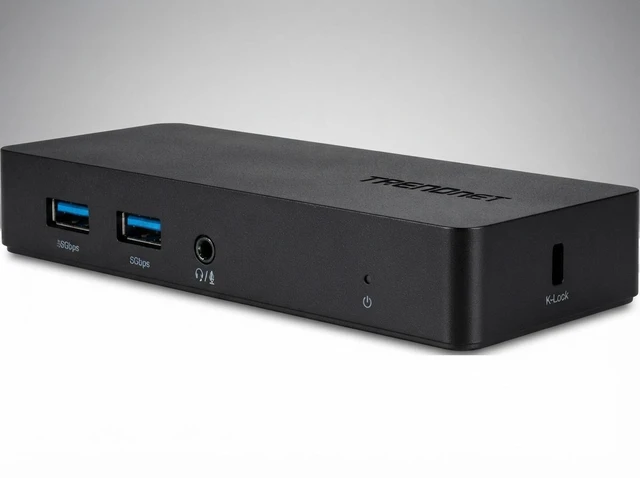 Alt view image 7 of 7 - VisionTek VT1100 Dual Display Universal USB 3.0 Docking Station 901693