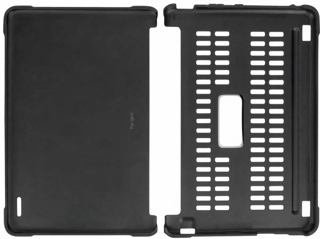 Alt view image 4 of 5 - Targus 11.6" Commercial-Grade Form-Fit Cover for Dell Chromebook 3180 (Black) - THZ713GL