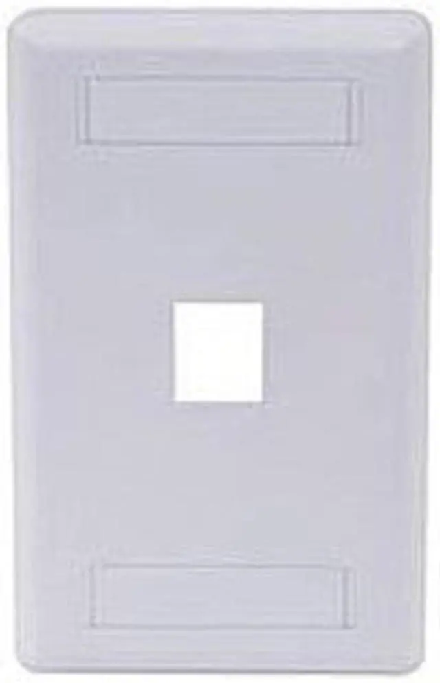 Main image of PLATE, WALL, FLUSH,1-G,1PORT,WH