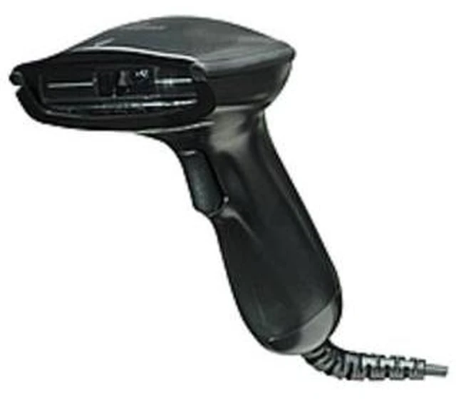 Main image of Manhattan Long Range USB CCD Barcode Scanner, 300mm - Keyboard Wedge Decoder displays data as if directly entered from keyboard