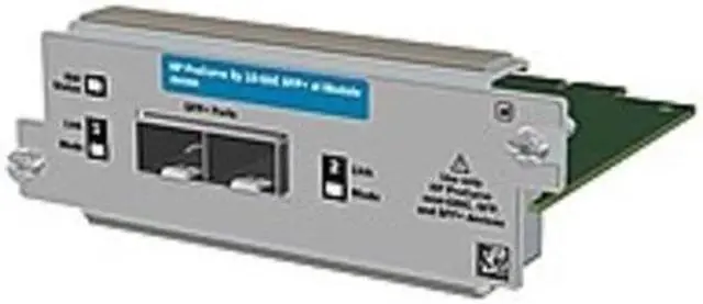 Alt view image 2 of 6 - HP JD368B 2p 10-GbE SFP+ A5500/E4800/E4500 Module
