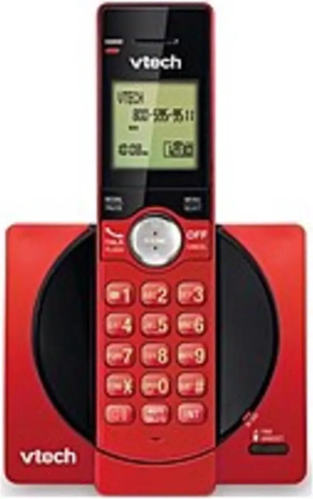 Main image of VTech CS6919-16 DECT 6.0 Cordless Phone with Caller ID - Red
