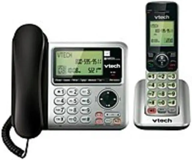 Alt view image 8 of 10 - Vtech Corded/Cordless CID/ITAD