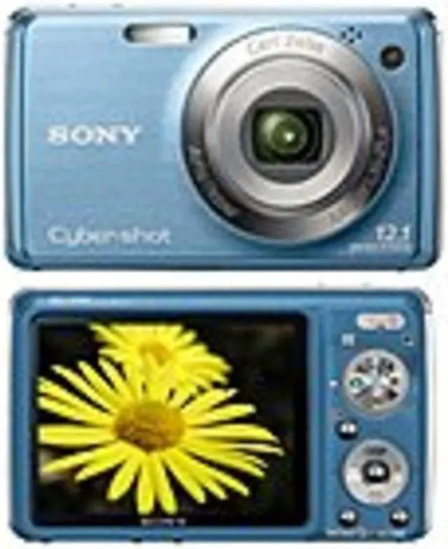 Alt view image 8 of 8 - SONY Cyber-shot DSC-W220 Blue 12.1 MP 4X Optical Zoom Digital Camera