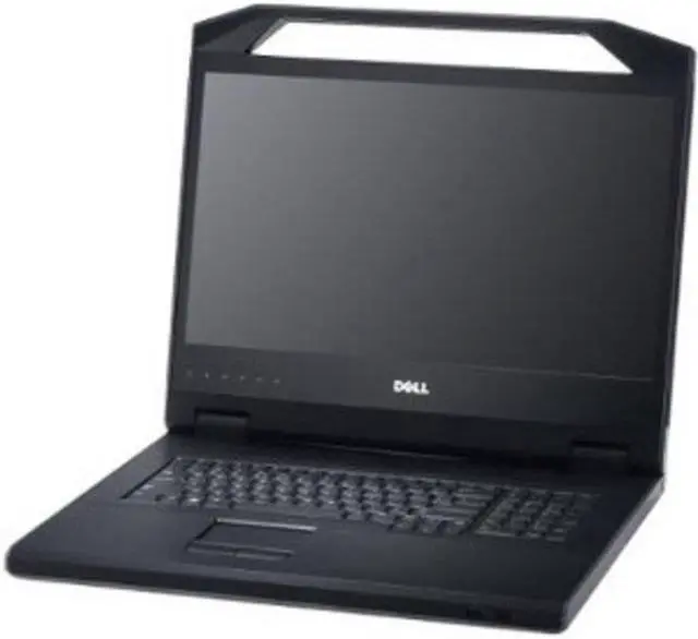 Main image of Dell DKMMLED185-G01 18.5 in 1U Rackmount LED KMM Console - English Language Keyboard - TAA Compliant