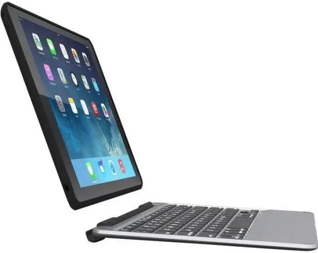 Alt view image 3 of 18 - Zagg - Folio Slim Keyboard Case For Apple Ipad Mini - Black