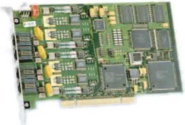 Alt view image 4 of 6 - Dialogic D4PCIUFW Combined Media Board