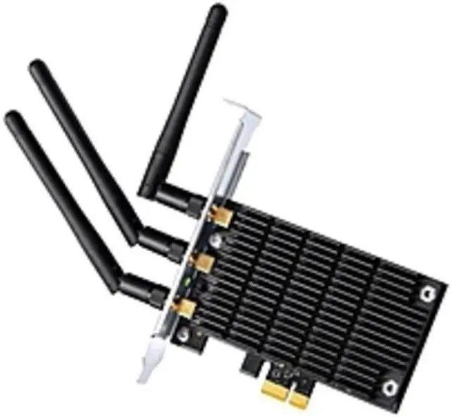 Alt view image 4 of 4 - TP-LINK Archer Archer T8E IEEE 802.11ac - Wi-Fi Adapter for Desktop Computer - PCI Express - 1.71 Gbit/s - 2.40 GHz ISM - 5 GHz UNII - Internal