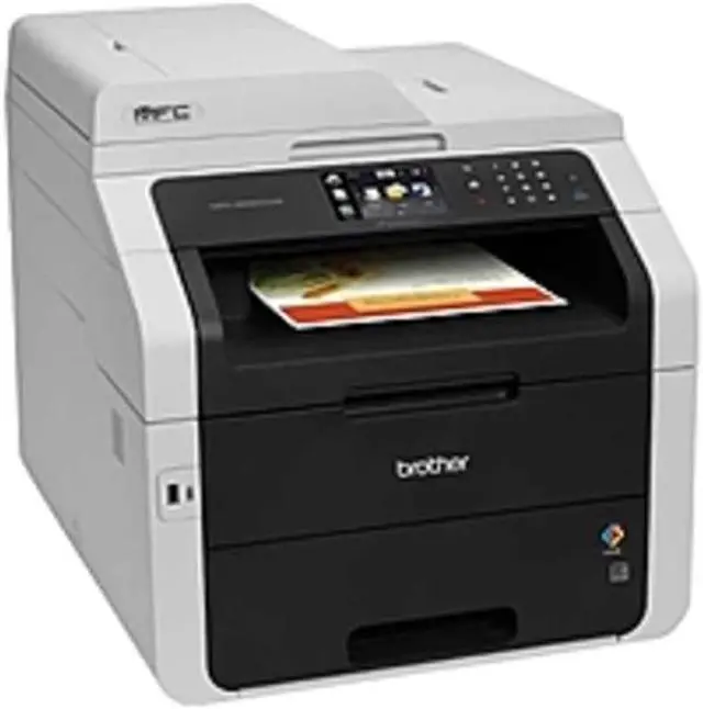 Alt view image 2 of 2 - Brother MFC-9330CDW Color Multifunction Printer - 600 x 600 dpi - 23 ppm Mono/Color - 250 Sheets - USB 2.0 - 110-120V AC