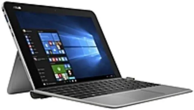 Main image of Asus Transformer Mini T102HA-D4-GR 10.1" Touchscreen 2 in 1 Netbook - Intel Atom x5-Z8350 Quad-core (4 Core) 1.44 GHz - 4 GB DDR3 SDRAM - 128 GB Flash Memory - Windows 10 64-Bit - 1280 x 800