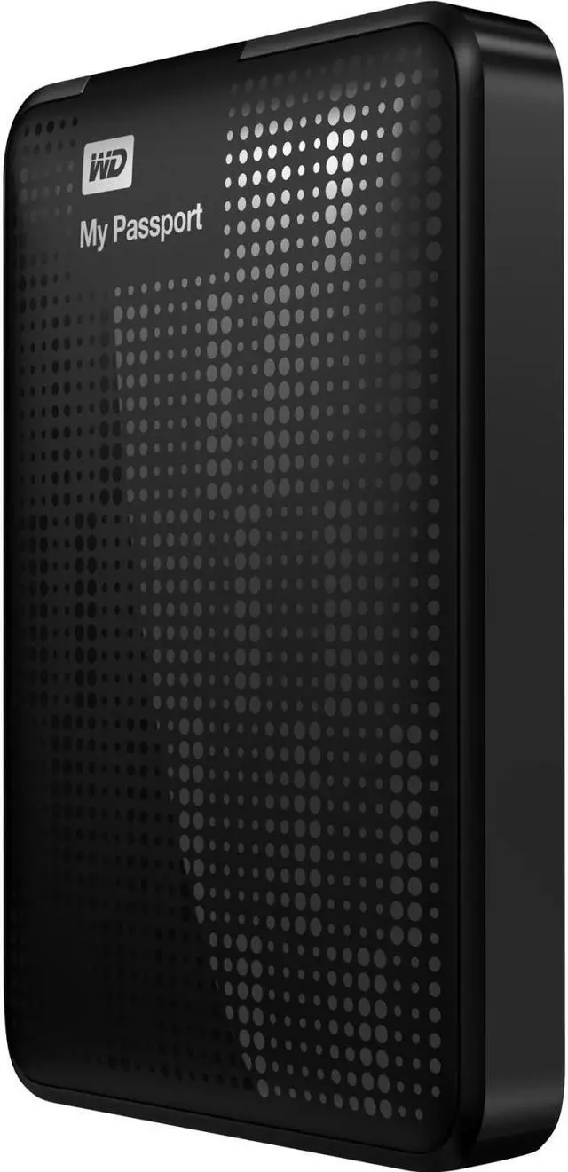 Alt view image 2 of 6 - WD My Passport 2TB USB 3.0/USB 2.0 2.5" Portable Hard Drive WDBY8L0020BBK-NESN Black