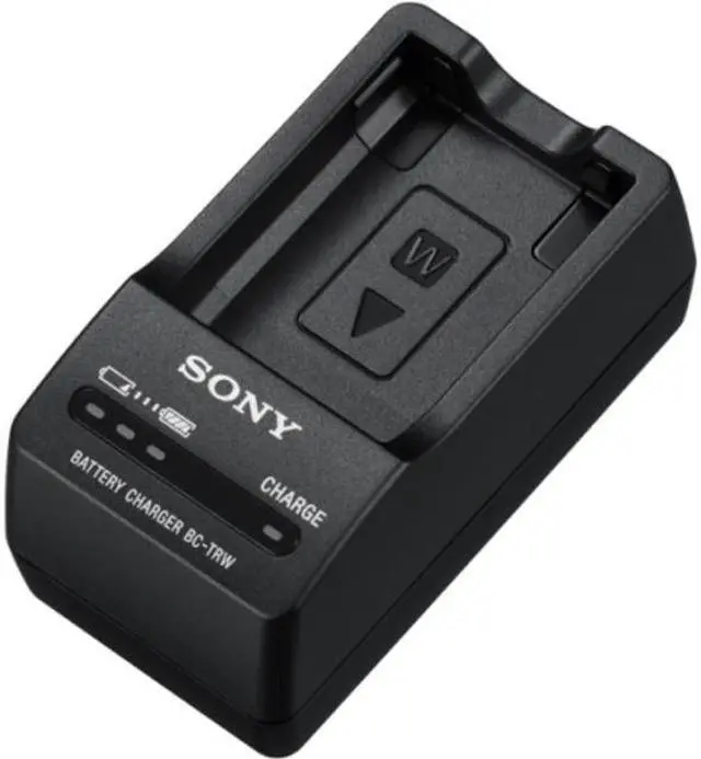 Alt view image 7 of 20 - Sony BC-TRW Compact 100/240V Quick Charger for  NP-FW50 Battery #BCTRW