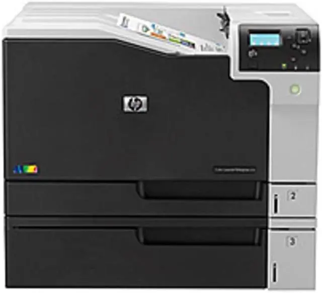 Alt view image 2 of 3 - HP D3L09A Laserjet M750Dn Laser Printer - Color - 600 X 600 Dpi Print - Plain Paper Print - Desktop - 30 Ppm Mono / 30 Ppm Color Print - 2350 Sheets Input - 120000 Pages Per Month - Automatic Duplex