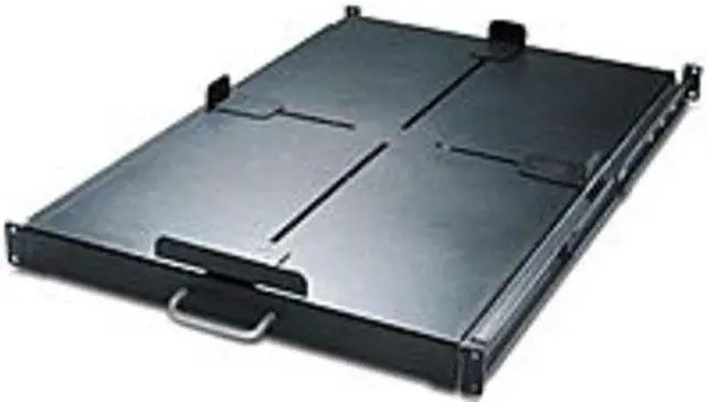 Main image of Schneider Electric Sliding Shelf 200lbs/91kg Black - 1u