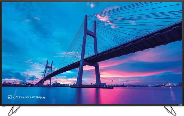 Alt view image 9 of 14 - VIZIO - 55" Class (54.64" Diag.) - LED - 2160p - with Chromecast Built-in - 4K UHD Home Theater Display with High Dynamic Range - Black