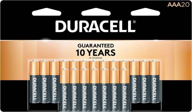 DURACELL CopperTop MN2400 1.5V AAA Alkaline Battery, 10-pack 