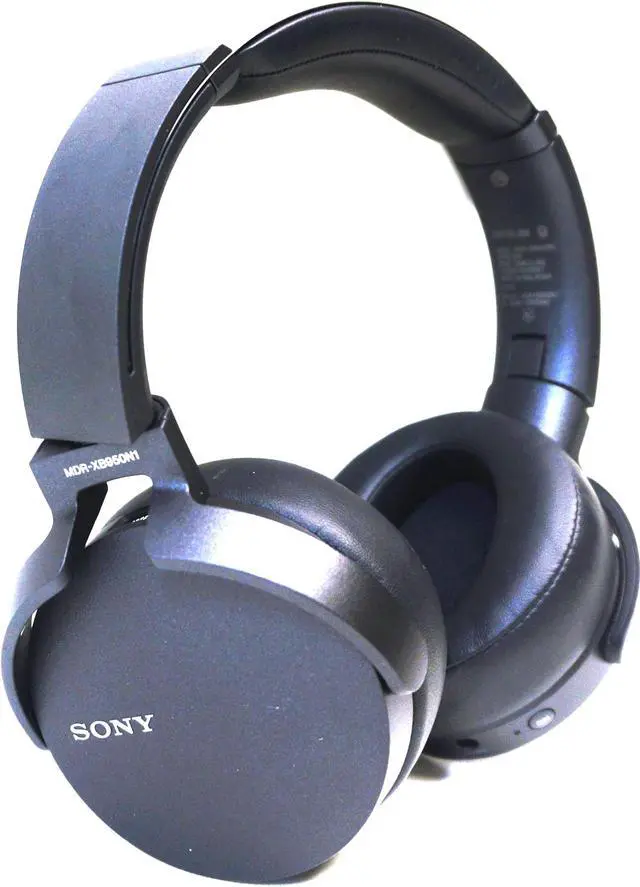 Alt view image 4 of 20 - Sony XB950N1 Extra Bass Wireless Noise Canceling Headphones, Black