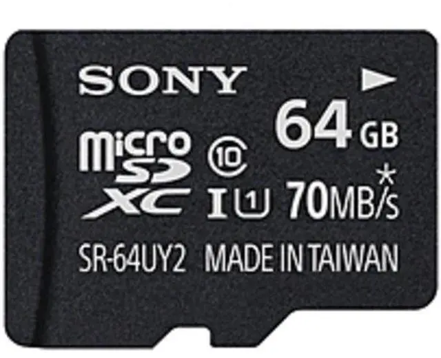 Alt view image 8 of 13 - Sony 64GB Class 10 UHS-1 Micro SDXC up to 70MB/s Memory Card