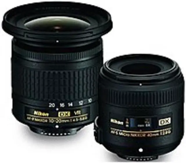 Alt view image 9 of 10 - Nikon Landscape and Macro Two Lens Kit with AF-P 10-20mm VR & AF-S 40mm Lens