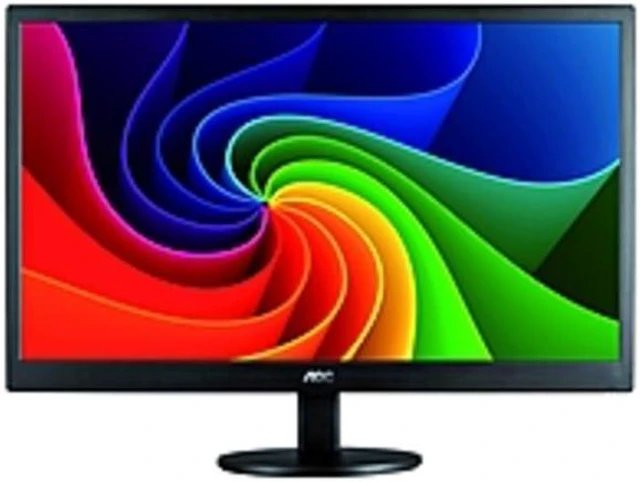 Main image of AOC E970SWN 18.5" LED LCD Monitor - 16:9 - 5 ms - Adjustable Monitor Angle - 1366 x 768 - 16.7 Million Colors - 200 Nit - 700:1 - WXGA - VGA - 15 W - Black - RoHS, ENERGY STAR 6.0, EuP, EPEAT ...