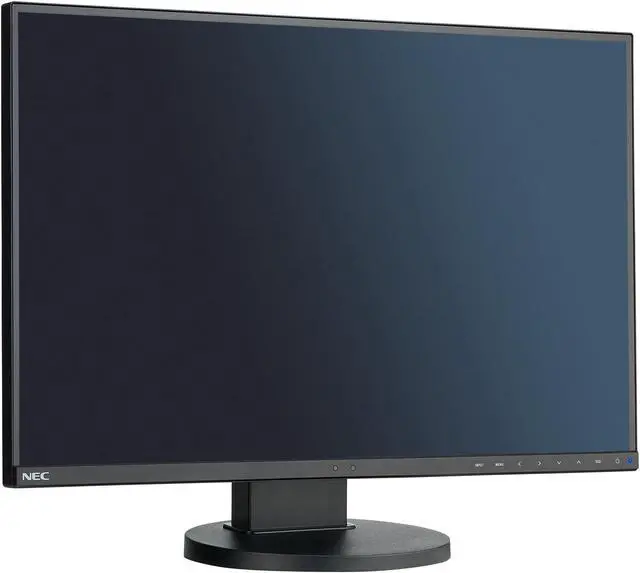 Alt view image 7 of 14 - NEC Display Solutions 24" E245WMI-BK MultiSync Professional Monitor IPS 1920 x 1200, 1000:1 contrast, DisplayPort, DVI-D, VGA, Height & Tilt Adjust, VESA Mountable