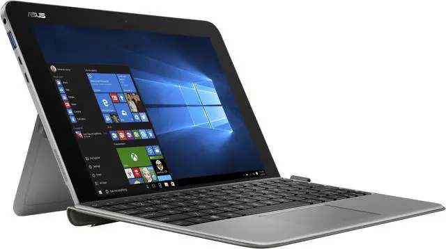Alt view image 3 of 3 - Asus Transformer Mini T102HA-D4-GR 10.1" Touchscreen 2 in 1 Netbook - Intel Atom x5-Z8350 Quad-core (4 Core) 1.44 GHz - 4 GB DDR3 SDRAM - 128 GB Flash Memory - Windows 10 64-Bit - 1280 x 800